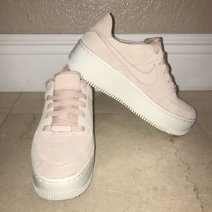 nike air force 1 sage low beige size 8